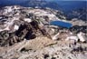 Looking down from Summit