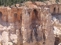 Arched structures called the Grottos