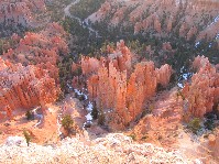 Sunrise below Inspiration Point