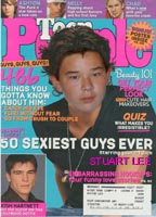 Stuart on a magazine cover