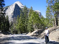 Stuart in front of North Dome