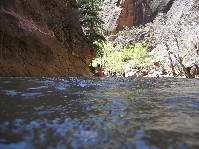 Looking back at the Narrows entrance